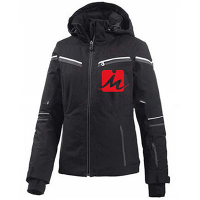 Polyester Poliüretan Su Geçirmez Softshell Ceketler Kadın KAYAK Dış Giyim Outdoor Spor