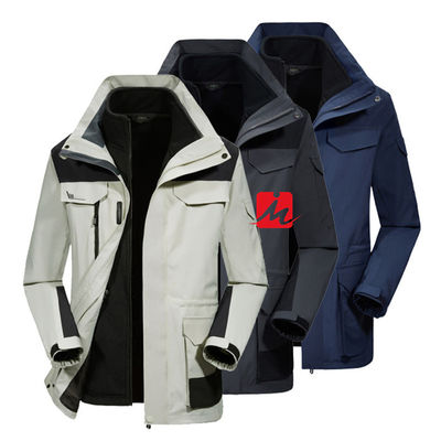 Rüzgarlık Su Geçirmez Softshell Ceketler Kış Polar Polyester Astar Ceket
