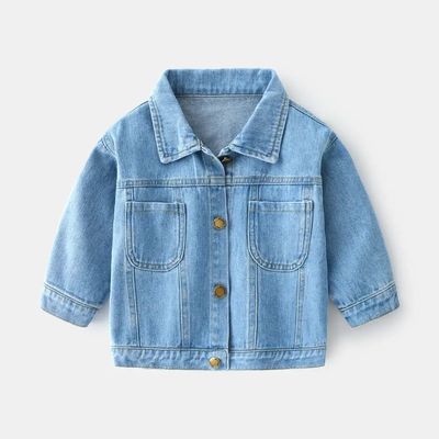reclye toptan ilkbahar ve sonbahar rahat erkek çocuklar için denim ceket