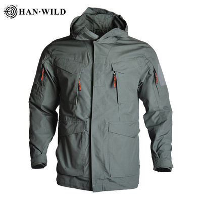 Han Wild Oversize Denim Ceket M65 Track Ordu Yeşili Bomber Ceket