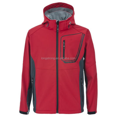 Açık Polyester Nefes ÇOCUK Kapşonlu Ceket Konfeksiyon Erkek Softshell Ceket