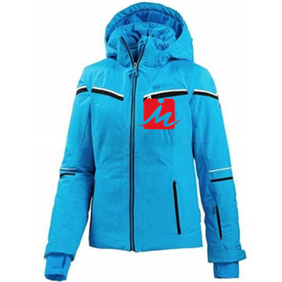 Polyester Poliüretan Su Geçirmez Softshell Ceketler Kadın KAYAK Dış Giyim Outdoor Spor