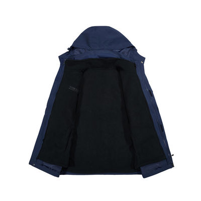 Rüzgarlık Su Geçirmez Softshell Ceketler Kış Polar Polyester Astar Ceket