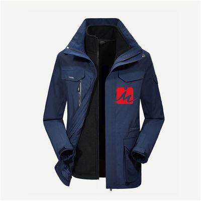 Rüzgarlık Su Geçirmez Softshell Ceketler Kış Polar Polyester Astar Ceket