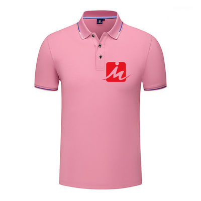 OEM Erkek Rahat Pamuklu Tişörtler Örme Nefes Alabilir Golf Polo Gömlekleri