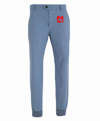 Unisex Streç Golf Pantolon Koşu Jogging Yapan Golf Pantolon Spandex İpli Nervürlü