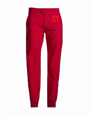 Unisex Streç Golf Pantolon Koşu Jogging Yapan Golf Pantolon Spandex İpli Nervürlü
