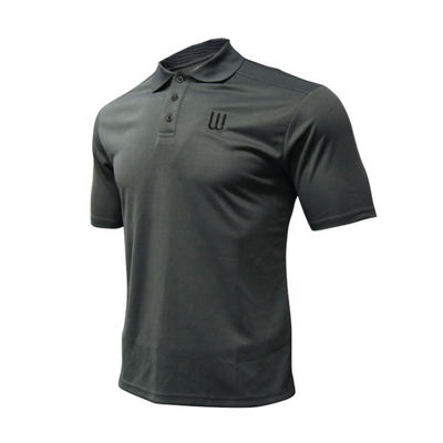 Kalın Nefes Polo Gömlek 240 GSM İşlemeli %100 Rayon Pike Polo Gömlek Yumuşak