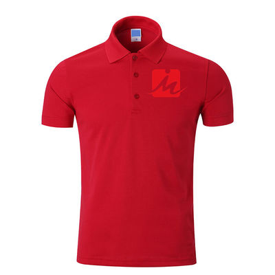 240 GSM Nefes Alabilen Polo Gömlek %100 Rayon Pike İşlemeli Pamuklu Erkek Polo Gömlek