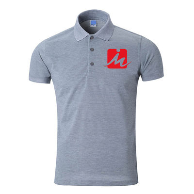 240 GSM Nefes Alabilen Polo Gömlek %100 Rayon Pike İşlemeli Pamuklu Erkek Polo Gömlek