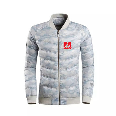 % 100 Polyester Su Geçirmez Rüzgarlık Ceketler Erkekler Beyzbol Puffer Hafif Aşağı Ceket