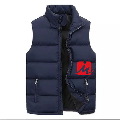 Özel Şişme Dolgulu Ceket Polyester Naylon Kolsuz Aşağı Ceketler