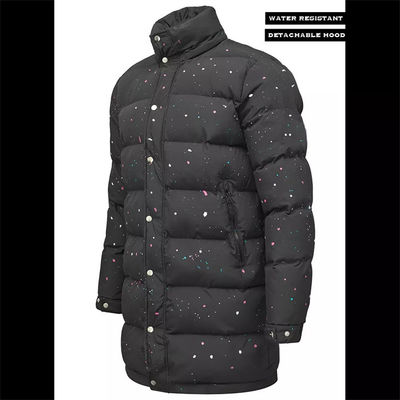 PARLAK Puffer Kapitone Ceket Özel Sıcak Kış Kabanlar Aşağı Ceket