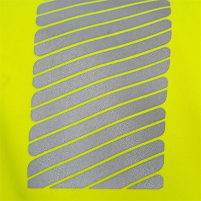Su geçirmez Yüksek Görünürlüklü Giysiler Hi Vis Üniforma Yansıtıcı İş Ceketi İş Kıyafeti