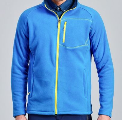 Doğa Sporları Kışlık Polar Ceket Zip Polyester Erkek Giyim