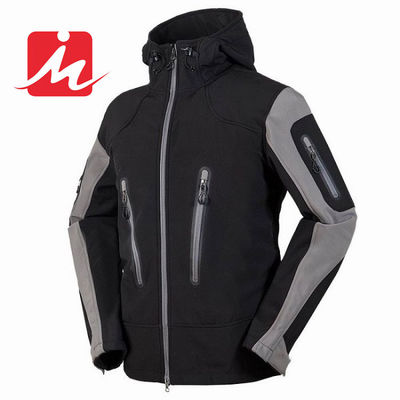 Dağ Açık Su Geçirmez Softshell Ceketler Erkekler Yürüyüş Kışlık Ceketler
