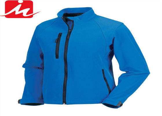 Nefes Alabilir Su Tutmaz Kış Ceketi Erkek Spandex Polyester Yumuşak Kabuklu Ceket
