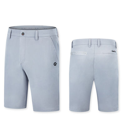 Özel İnce Golf Şortu Düz Orta Nefes Alabilir Golf Pantolonu