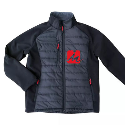 Özelleştirilmiş Su Geçirmez Rüzgarlık Ceketler Dış İnce Sıcak Softshell Ceket